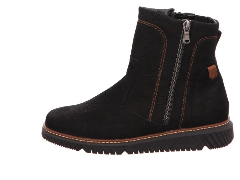 Waldläufer Stiefeletten schwarz