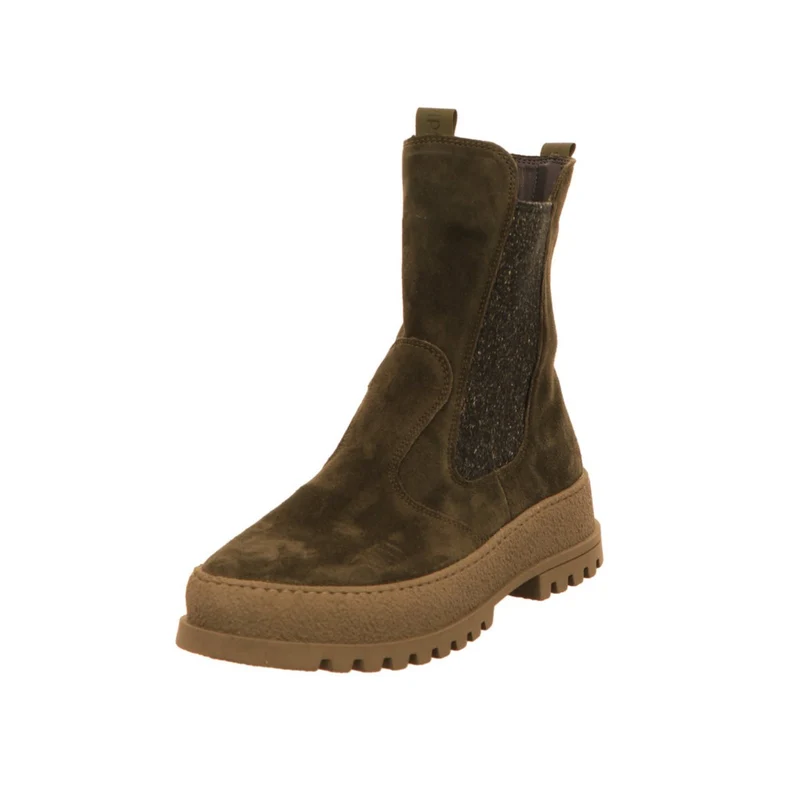 Waldläufer Stiefeletten grün