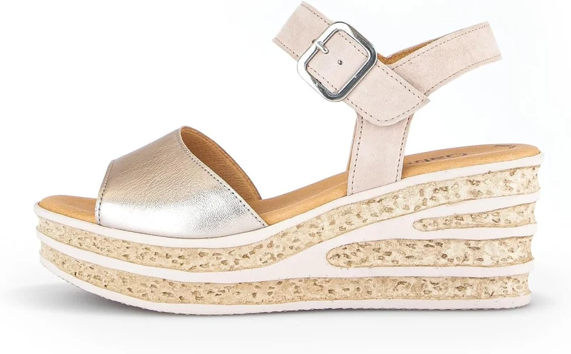 Gabor Riemchen Sandalen beige