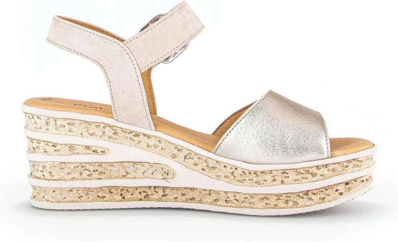 Gabor Riemchen Sandalen beige