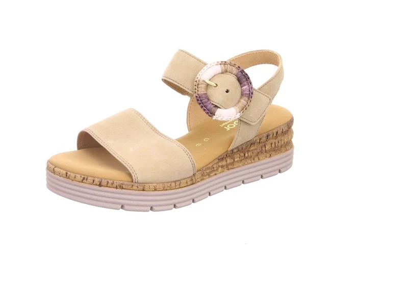 Gabor Riemchen Sandalen beige