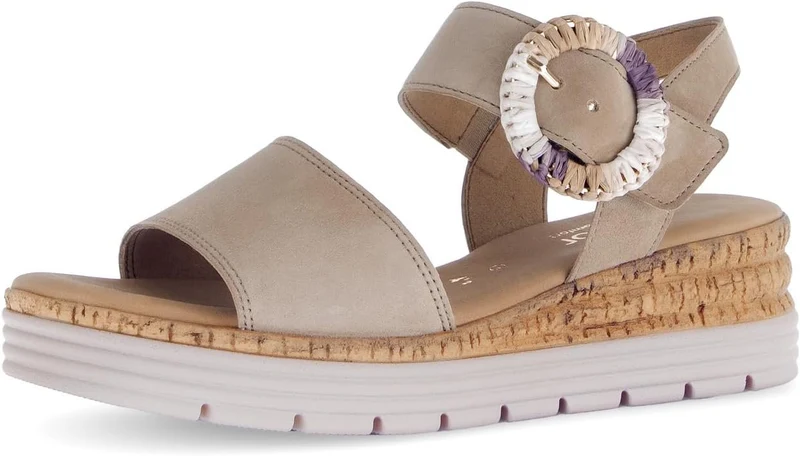 Gabor Riemchen Sandalen beige