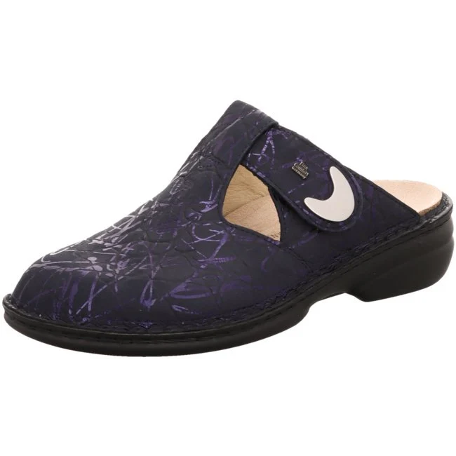 Finn Comfort Pantoletten blau