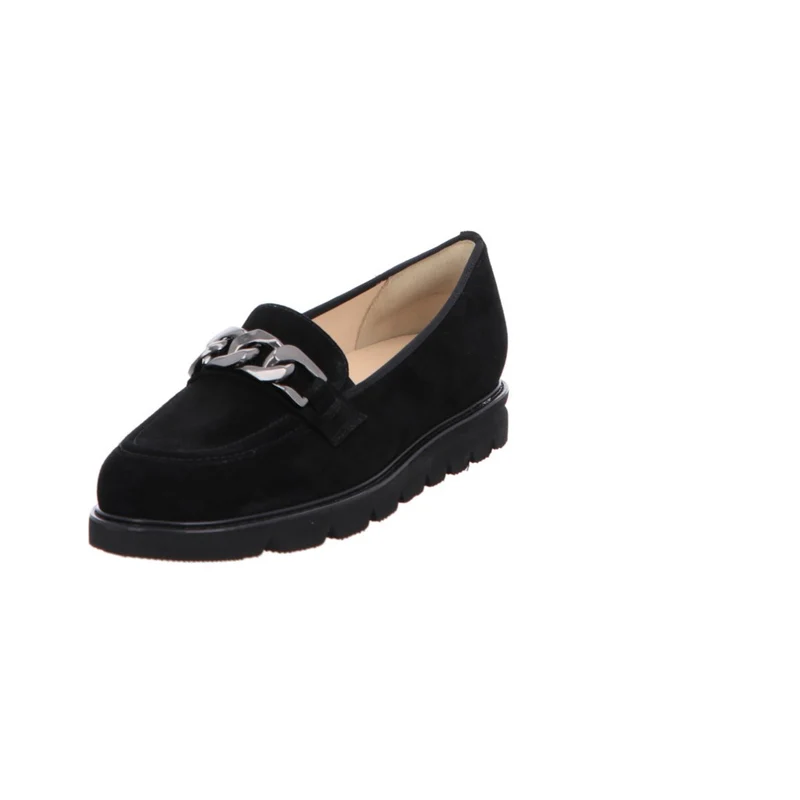 HASSIA Komfort Slipper schwarz
