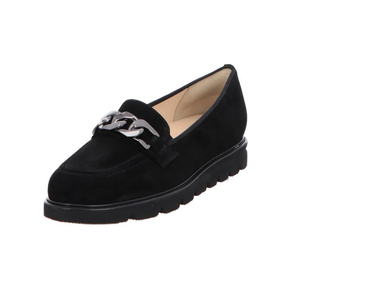 HASSIA Komfort Slipper schwarz