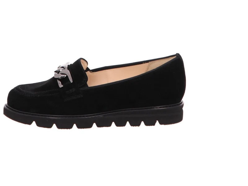 HASSIA Komfort Slipper schwarz