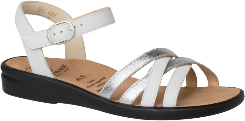 Ganter Riemchen Sandalen weiß