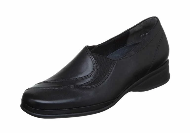Semler Slipper schwarz
