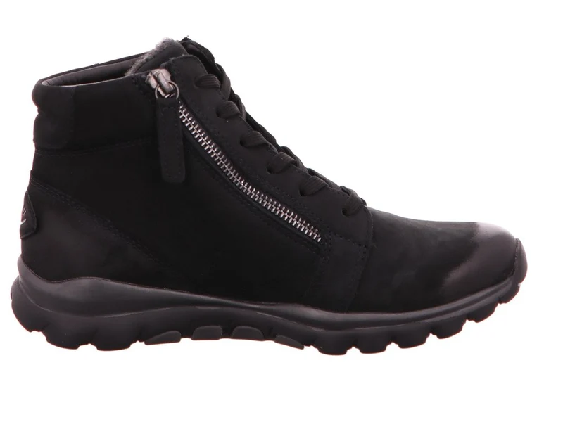 Gabor Schnür-Stiefeletten schwarz