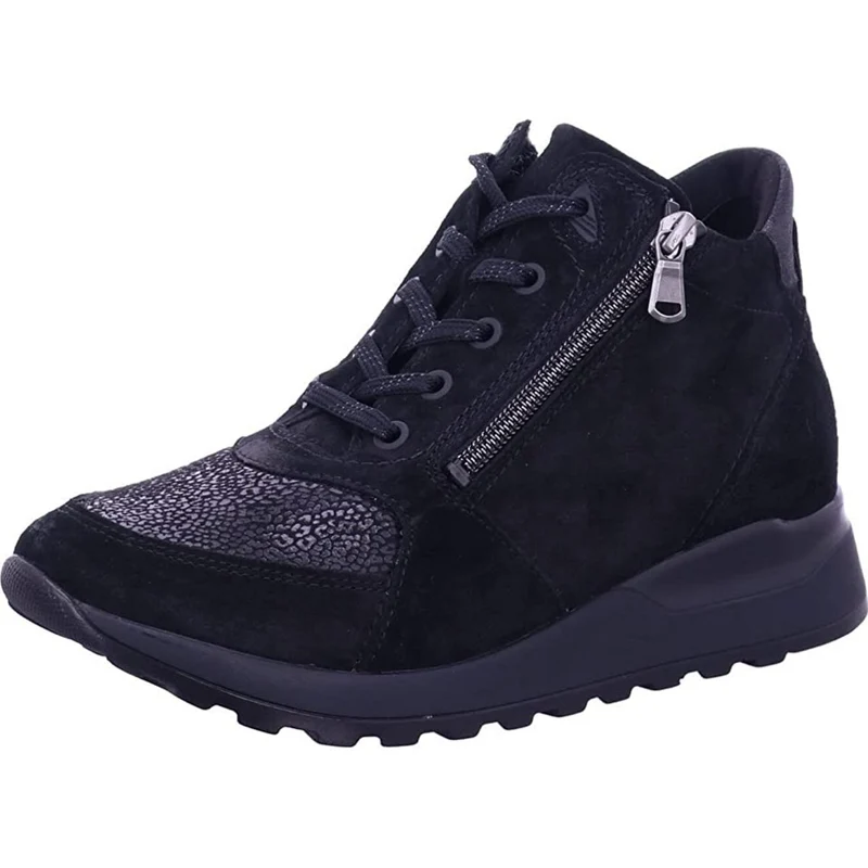 Waldläufer Halbschuhe schwarz