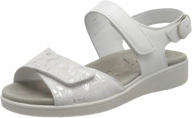 Semler Komfort Sandalen weiß