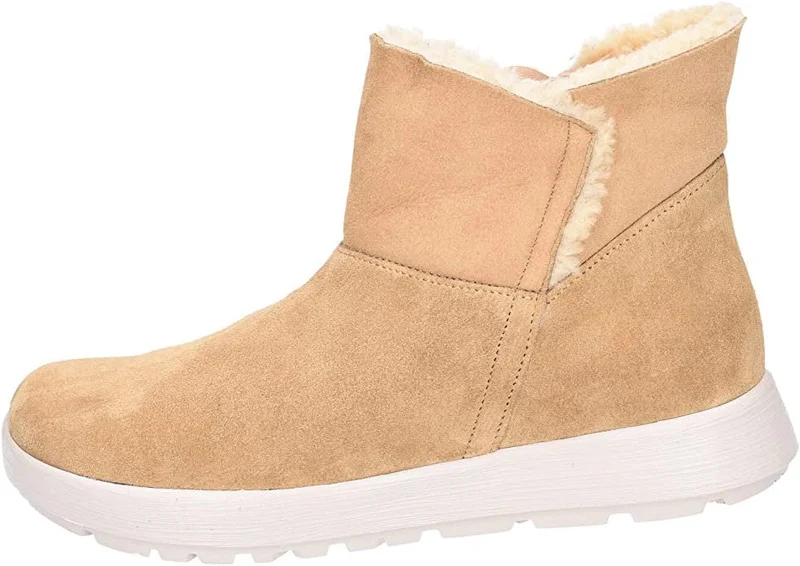 Think Stiefeletten beige