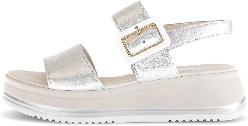 Gabor Riemchen Sandalen weiß