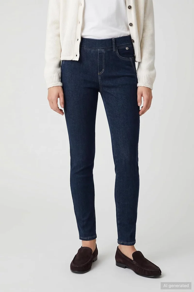 Anna Montana Jeans blau