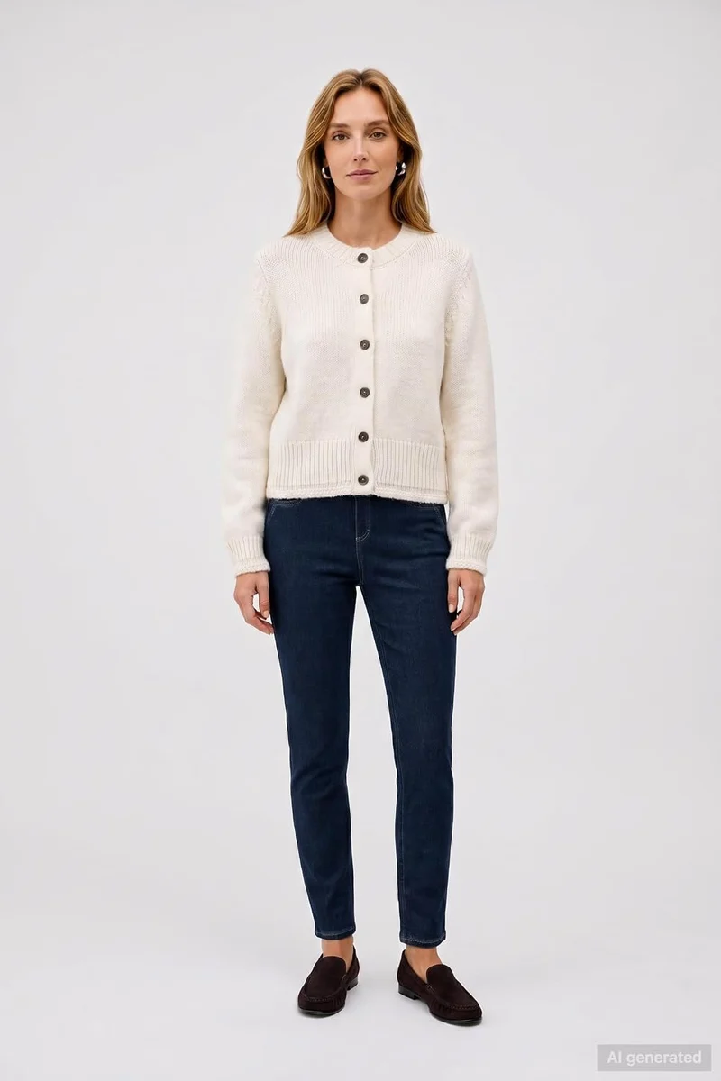 Anna Montana Jeans blau