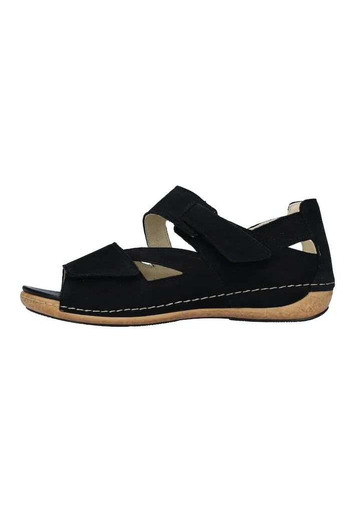 Waldläufer Outdoor Sandalen schwarz
