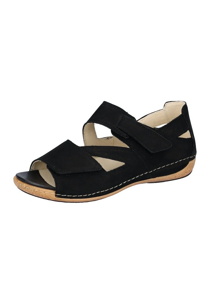 Waldläufer Outdoor Sandalen schwarz