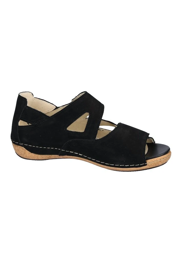 Waldläufer Outdoor Sandalen schwarz