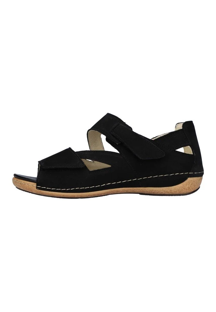 Waldläufer Outdoor Sandalen schwarz