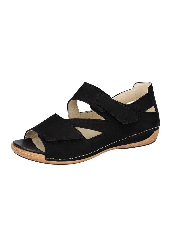 Waldläufer Outdoor Sandalen schwarz