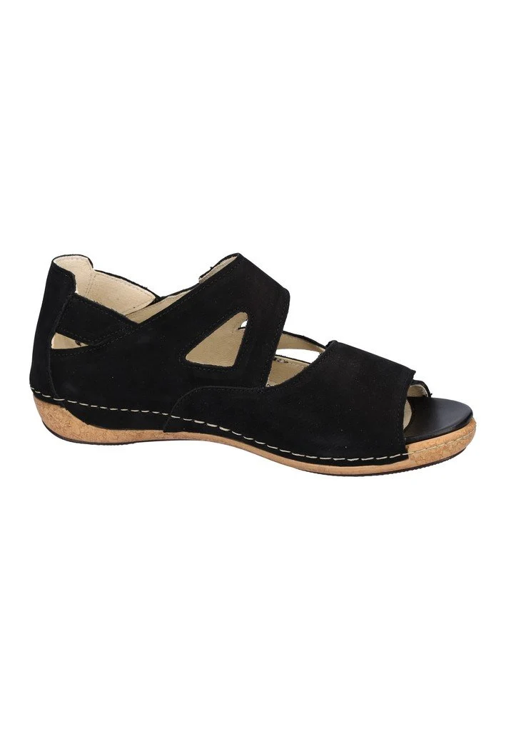Waldläufer Outdoor Sandalen schwarz