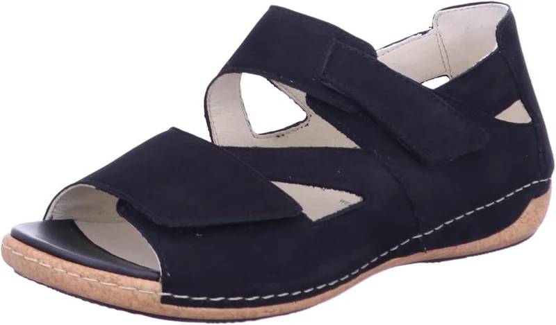 Waldläufer Outdoor Sandalen schwarz