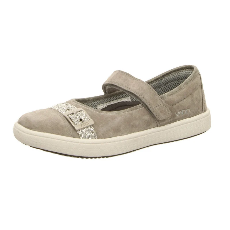 Vado Sportliche Slipper grau