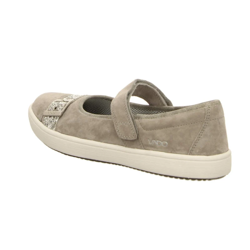 Vado Sportliche Slipper grau