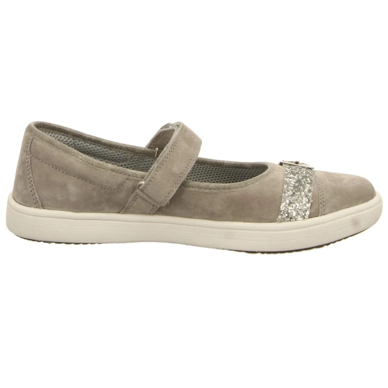 Vado Sportliche Slipper grau