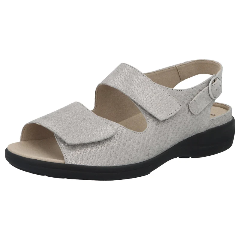 Solidus Komfort Sandalen silber