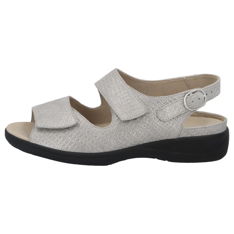 Solidus Komfort Sandalen silber