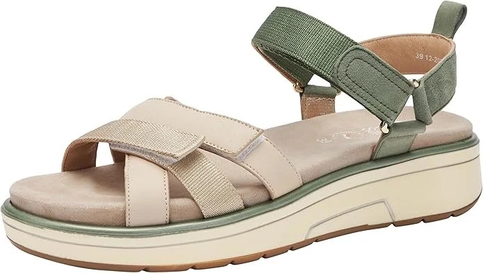 Ara Keilsandalen beige
