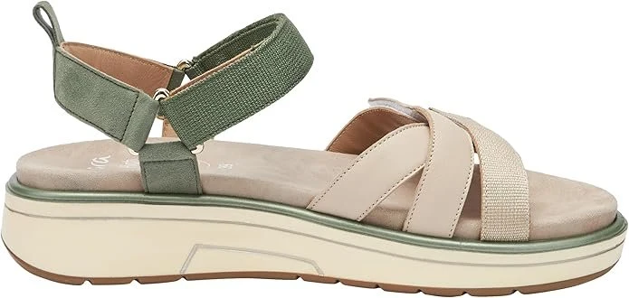 Ara Keilsandalen beige
