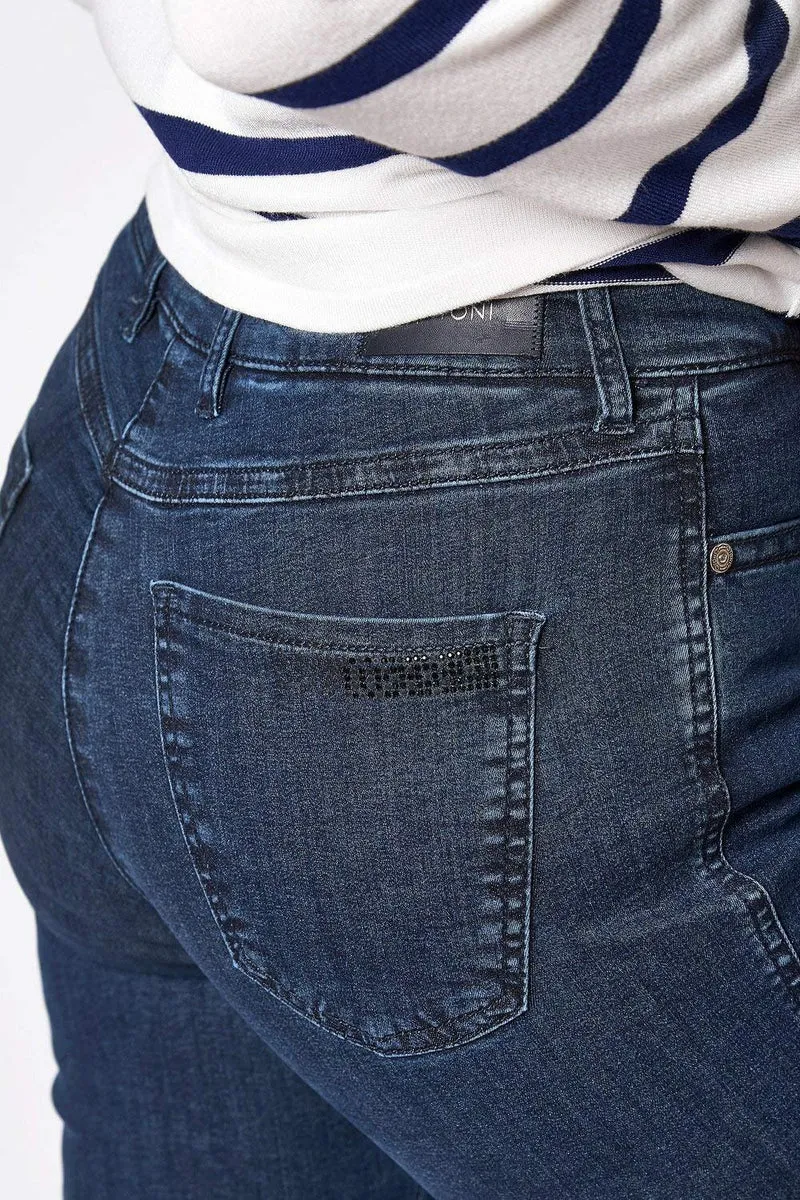 Toni Skinny Fit Jeans Blau