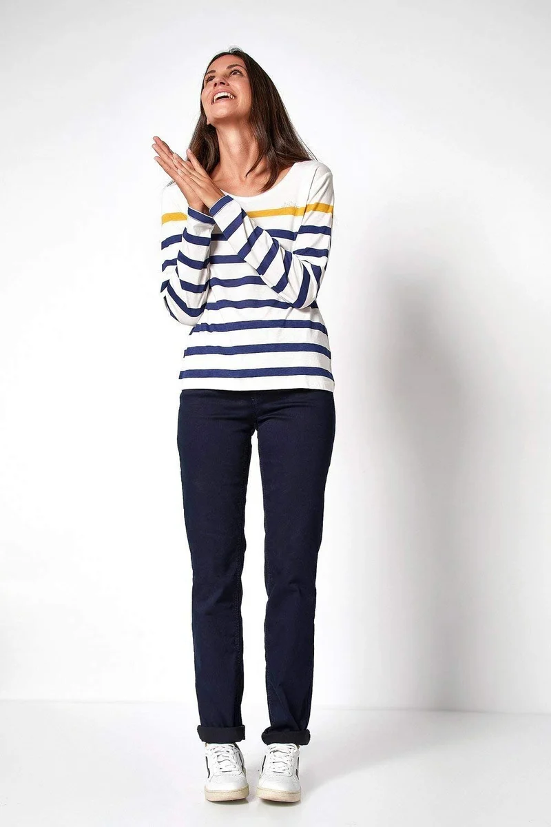 Toni Slim Fit Jeans dunkelblau