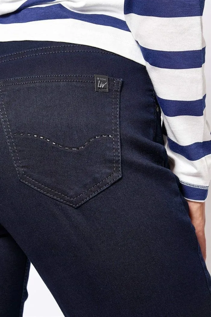 Toni Slim Fit Jeans dunkelblau