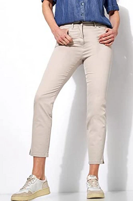 Toni Slim Fit Jeans beige