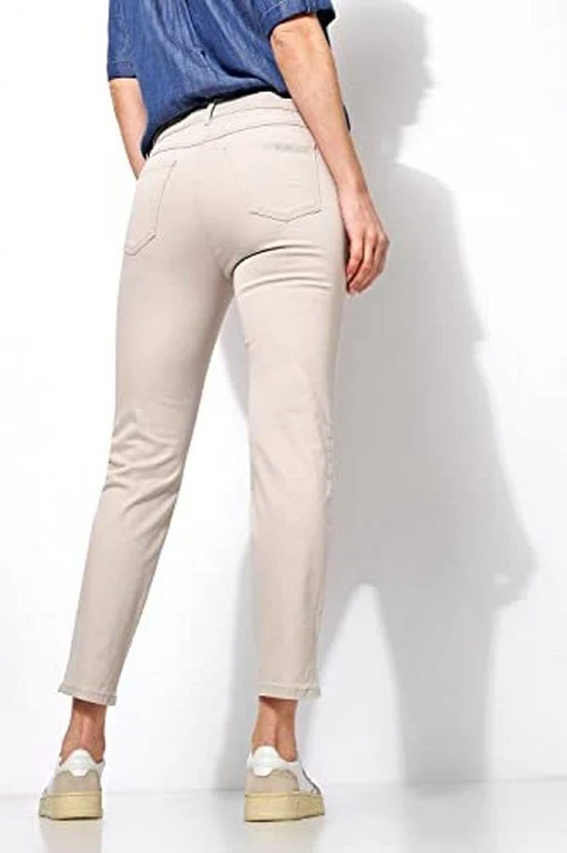 Toni Slim Fit Jeans beige