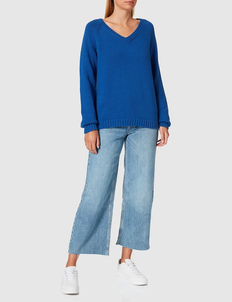 Camel Active Strickpullover blau