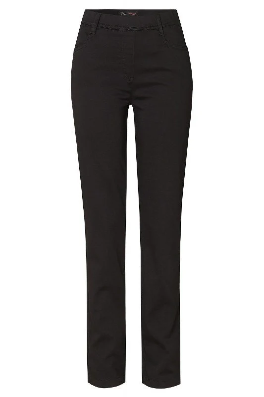 Relaxed by Toni Slim Fit Jeans schwarz