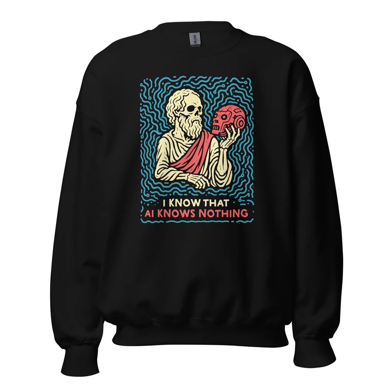 I know that AI knows nothing - Sweatshirt