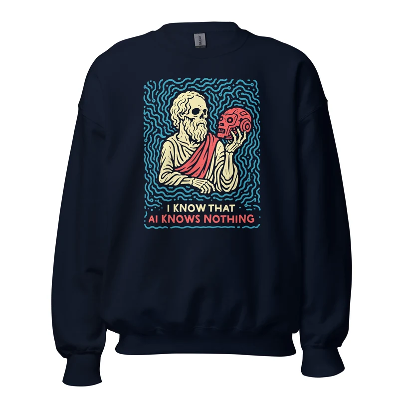 I know that AI knows nothing - Sweatshirt