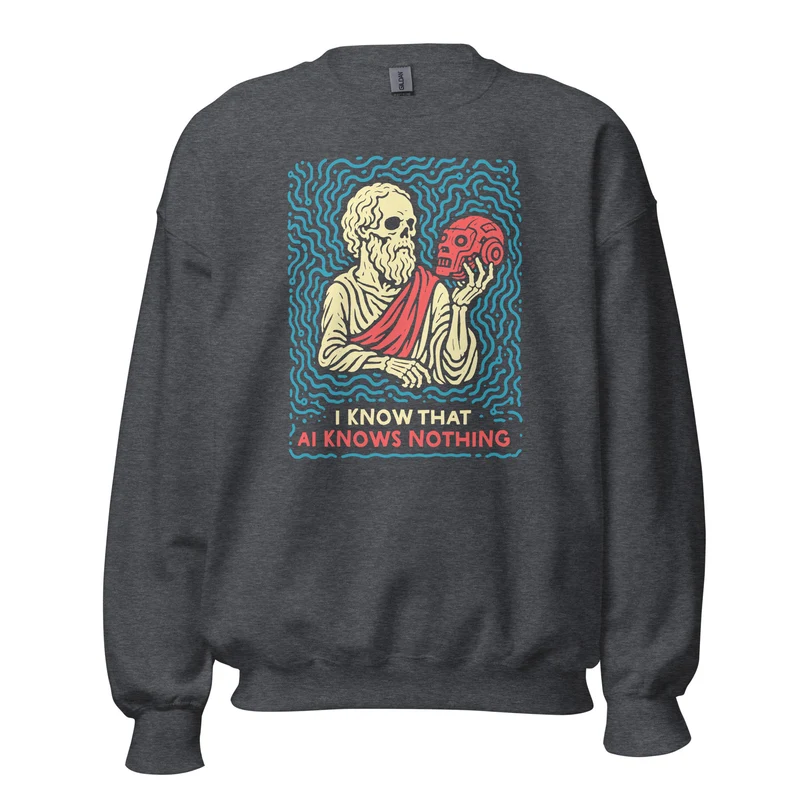 I know that AI knows nothing - Sweatshirt
