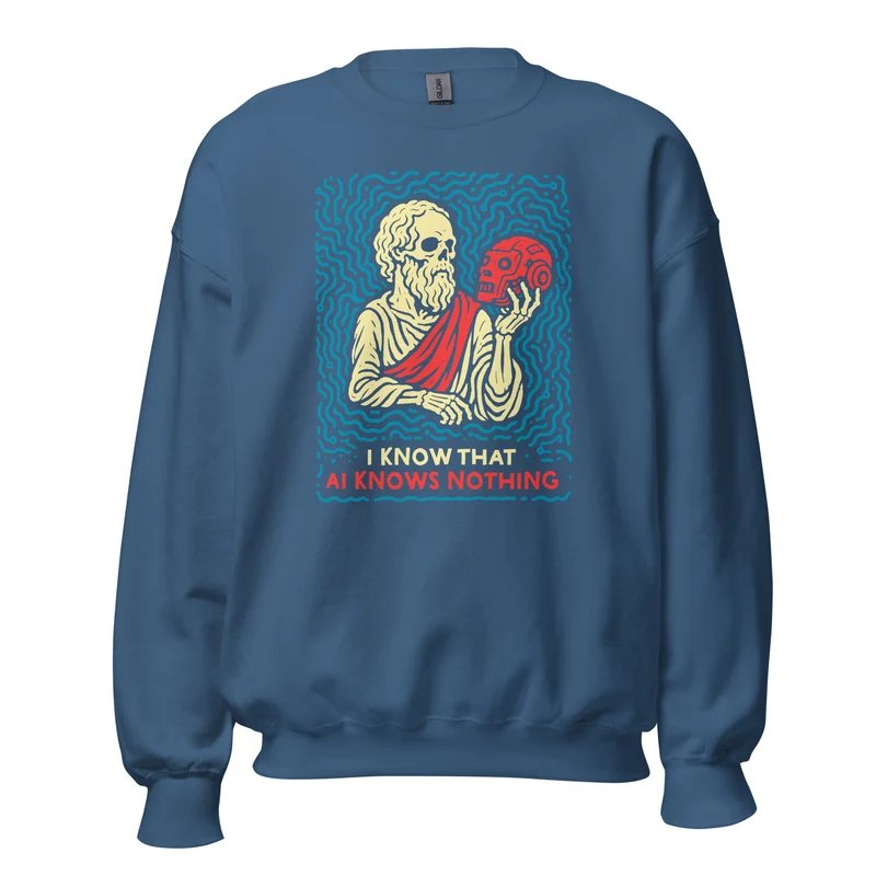 I know that AI knows nothing - Sweatshirt