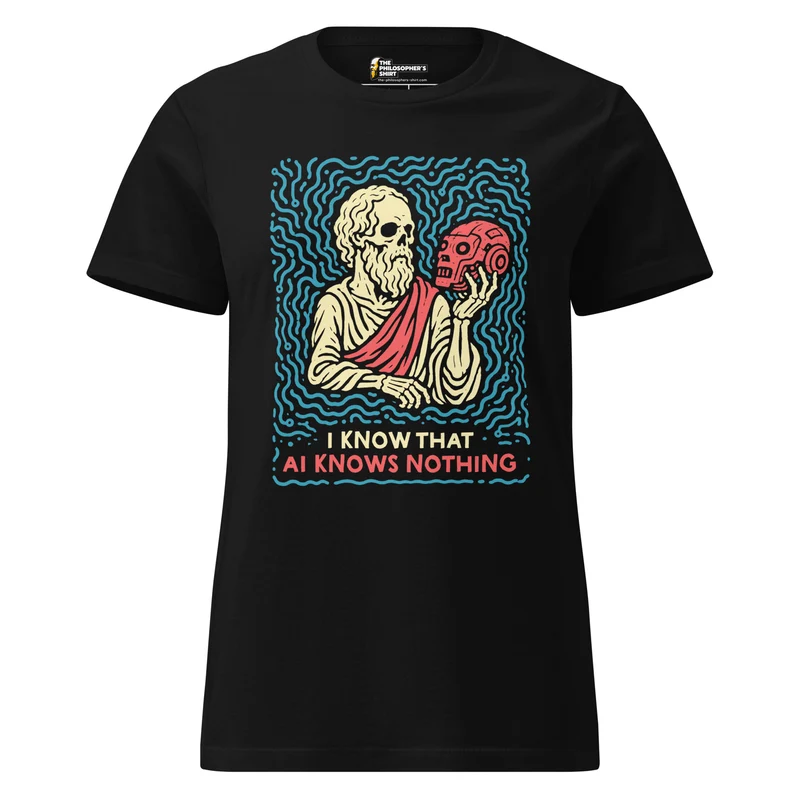 I know that AI knows nothing - Women’s T-shirt