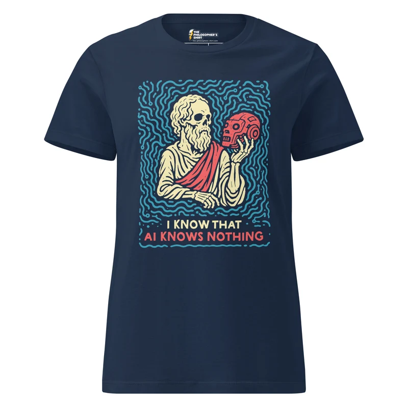 I know that AI knows nothing - Women’s T-shirt