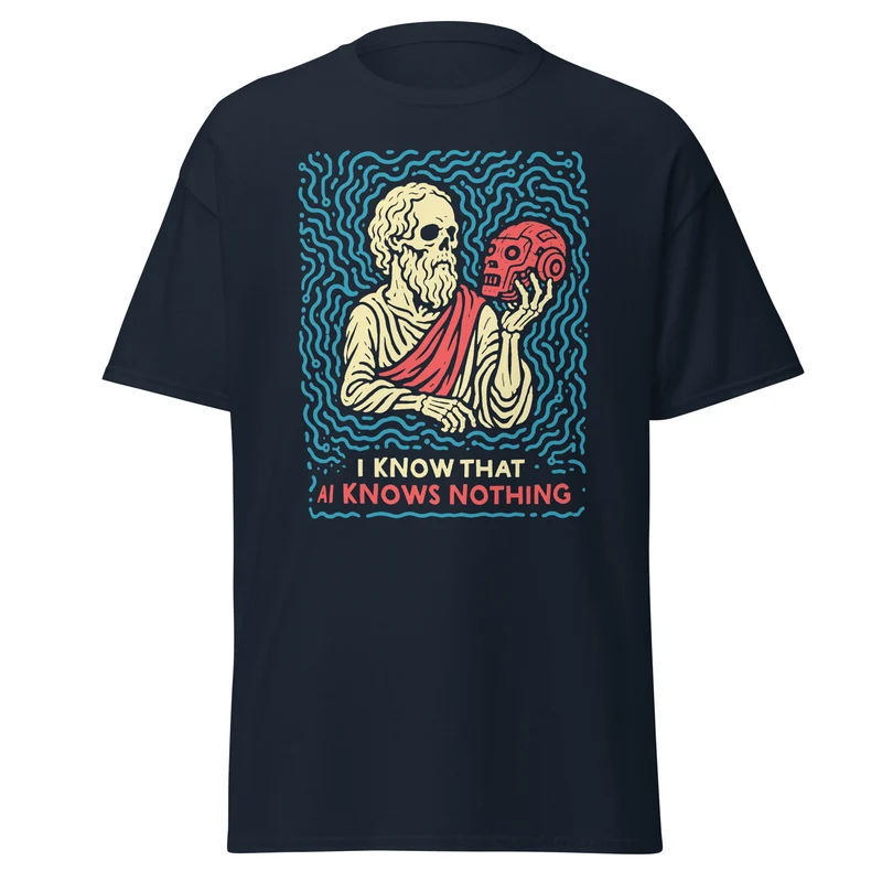 I know that AI knows nothing - Unisex Classic T-Shirt