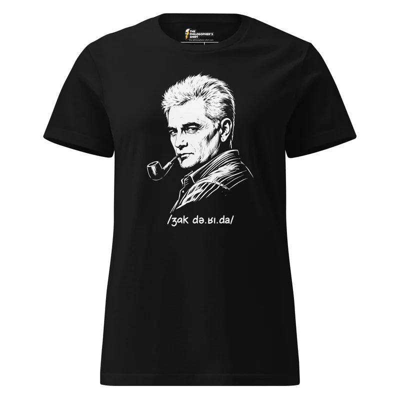 Jacques Derrida Portrait - Women’s T-shirt