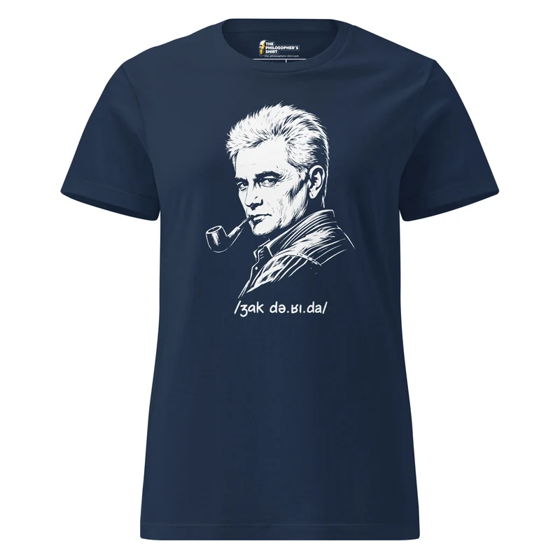 Jacques Derrida Portrait - Women’s T-shirt
