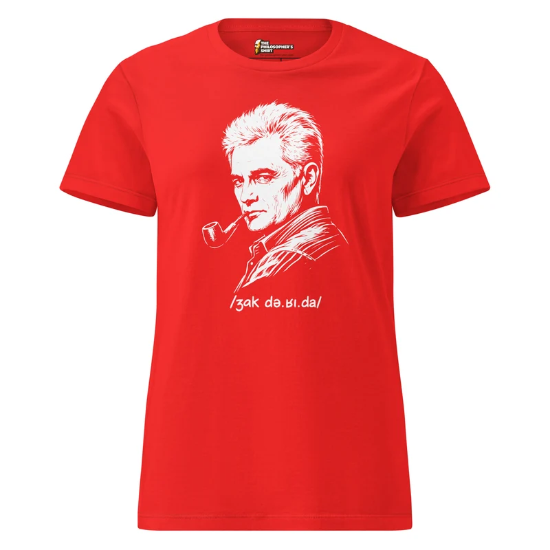 Jacques Derrida Portrait - Women’s T-shirt